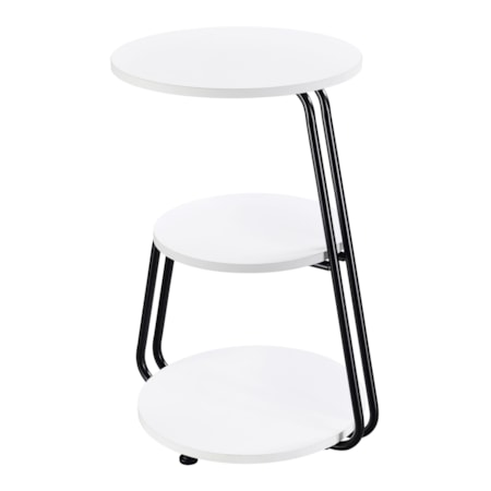 Hilly 3-tier Accent Side Table and