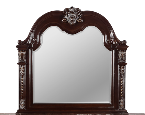 Traditional Arched Landscape Dresser Mirror