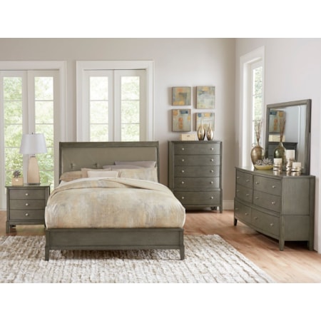 Queen Panel Bed