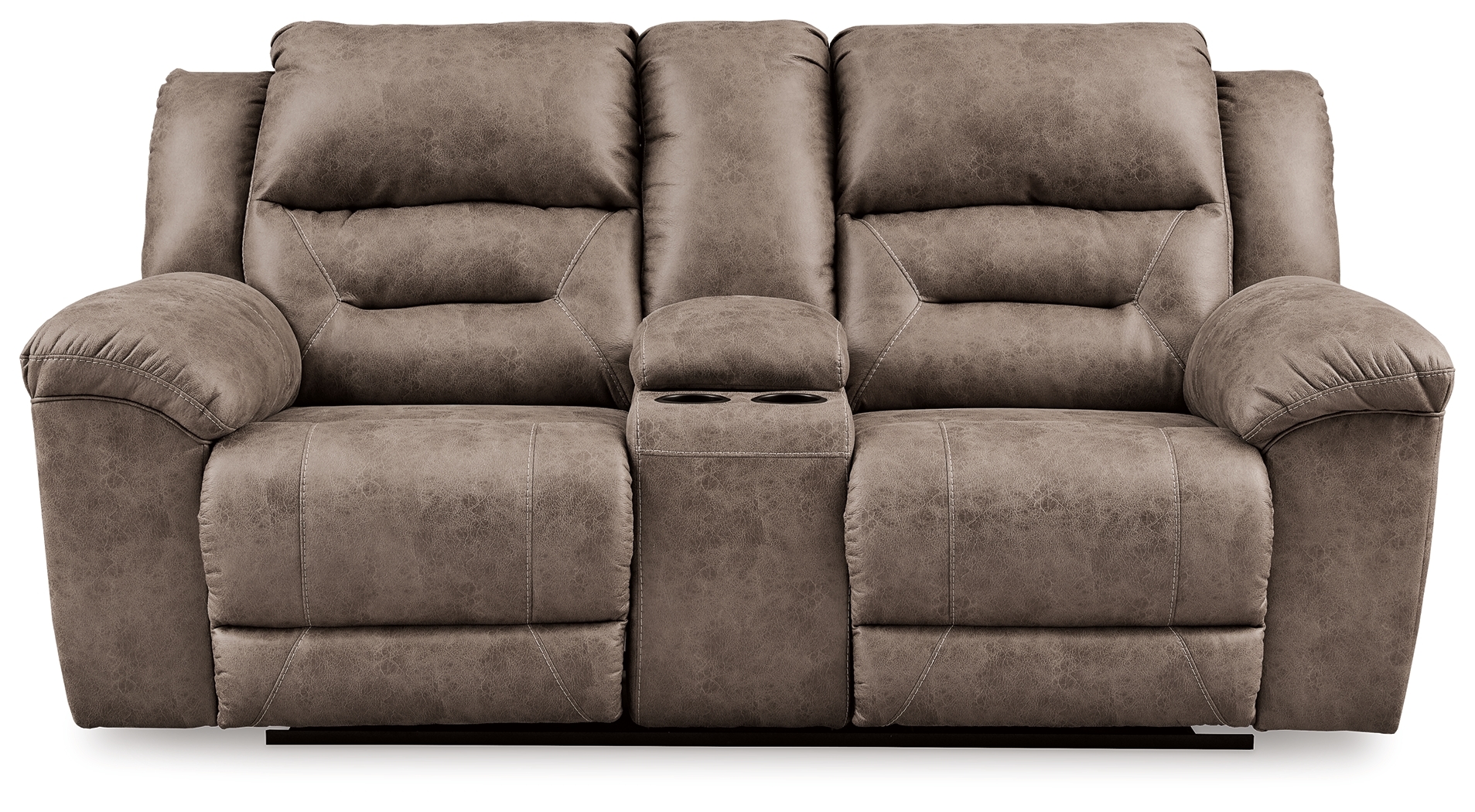 Dbl Rec Loveseat W/Console