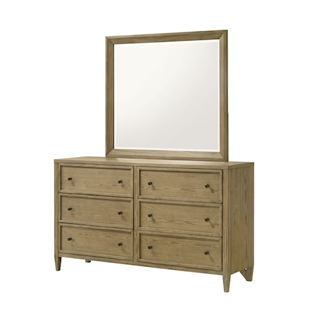 Dresser and Mirror