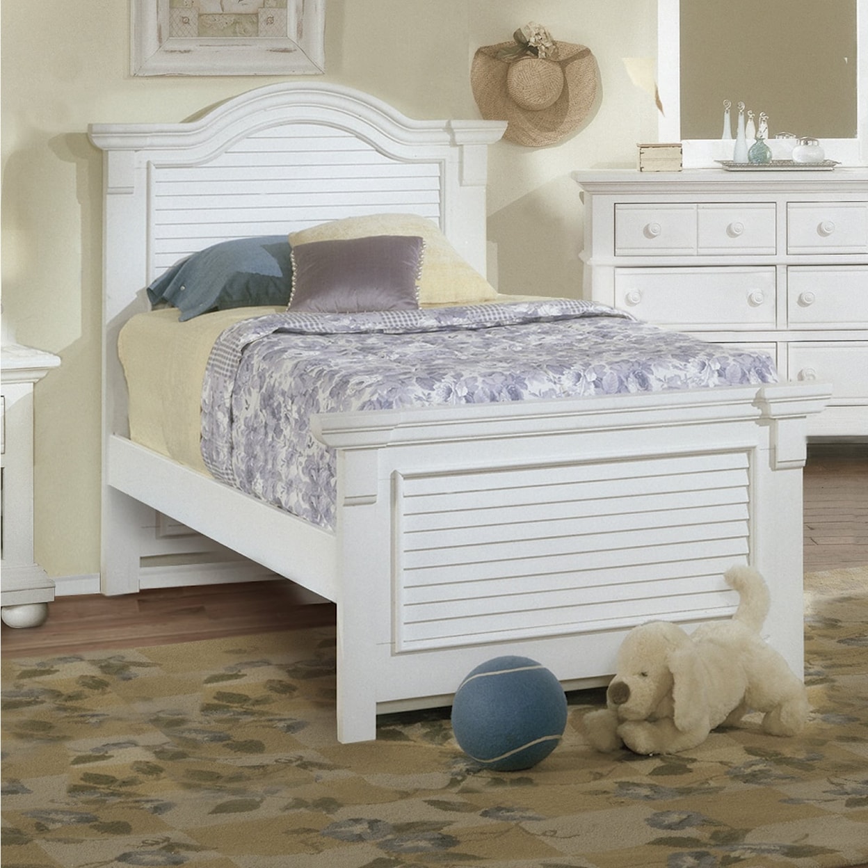 American Woodcrafters Cottage Traditions Twin Bed
