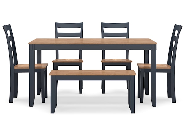 Dining Room Table Set (6/Cn)