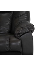 Springfield & Company 4703 Connery Casual Manual Rocker Recliner with Pillow Arms