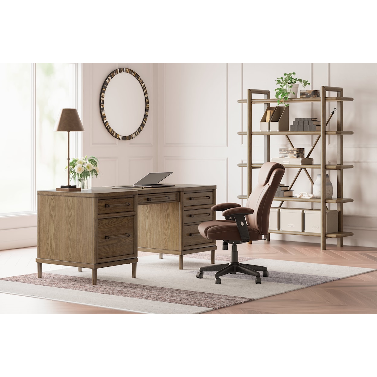 Signature Design Roanhowe 68" Home Office Desk