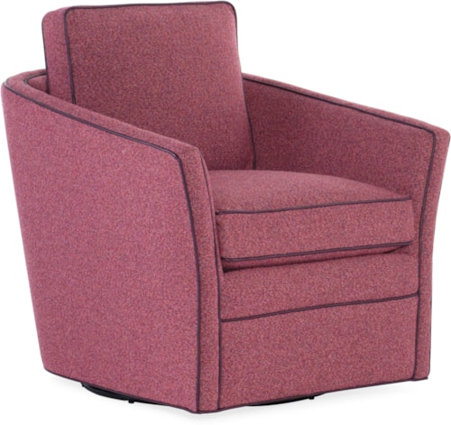 Transitional Swivel Tub Chair