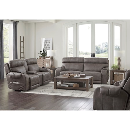 Power Reclining Living Room Group