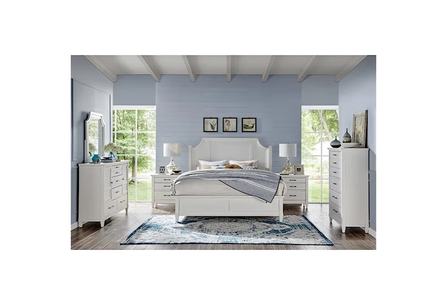 Lola Bay Bedroom Queen Bedroom Group by Magnussen Home at Esprit Decor Home Furnishings