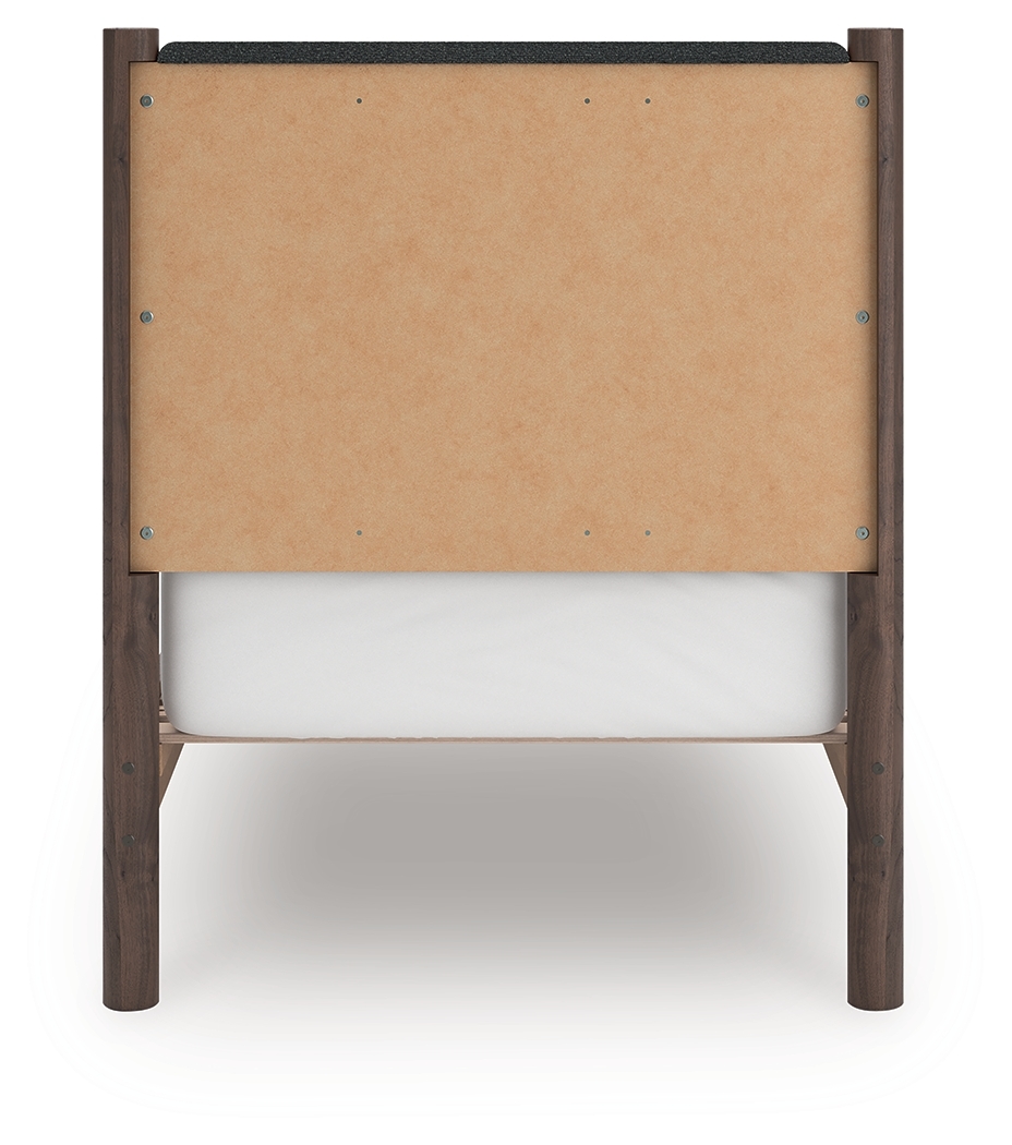 Signature Design by Ashley Pamytta Twin Upholstered Panel Platform Bed