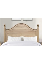 Cottage Creek Furniture Hampton Transitional Queen Arched Panel Bed