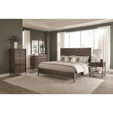 Queen Panel Bed