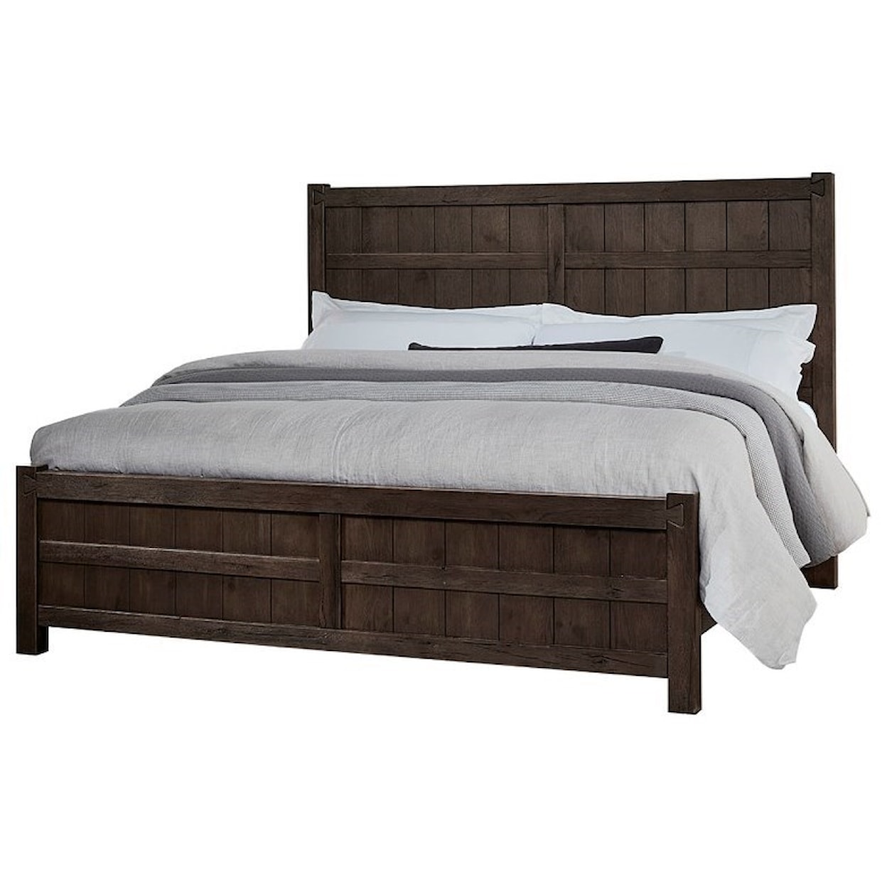 Vaughan Bassett Dovetail Bedroom King Board and Batten Bed