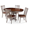 Archbold Furniture Amish Essentials Casual Dining Alex Side Chair