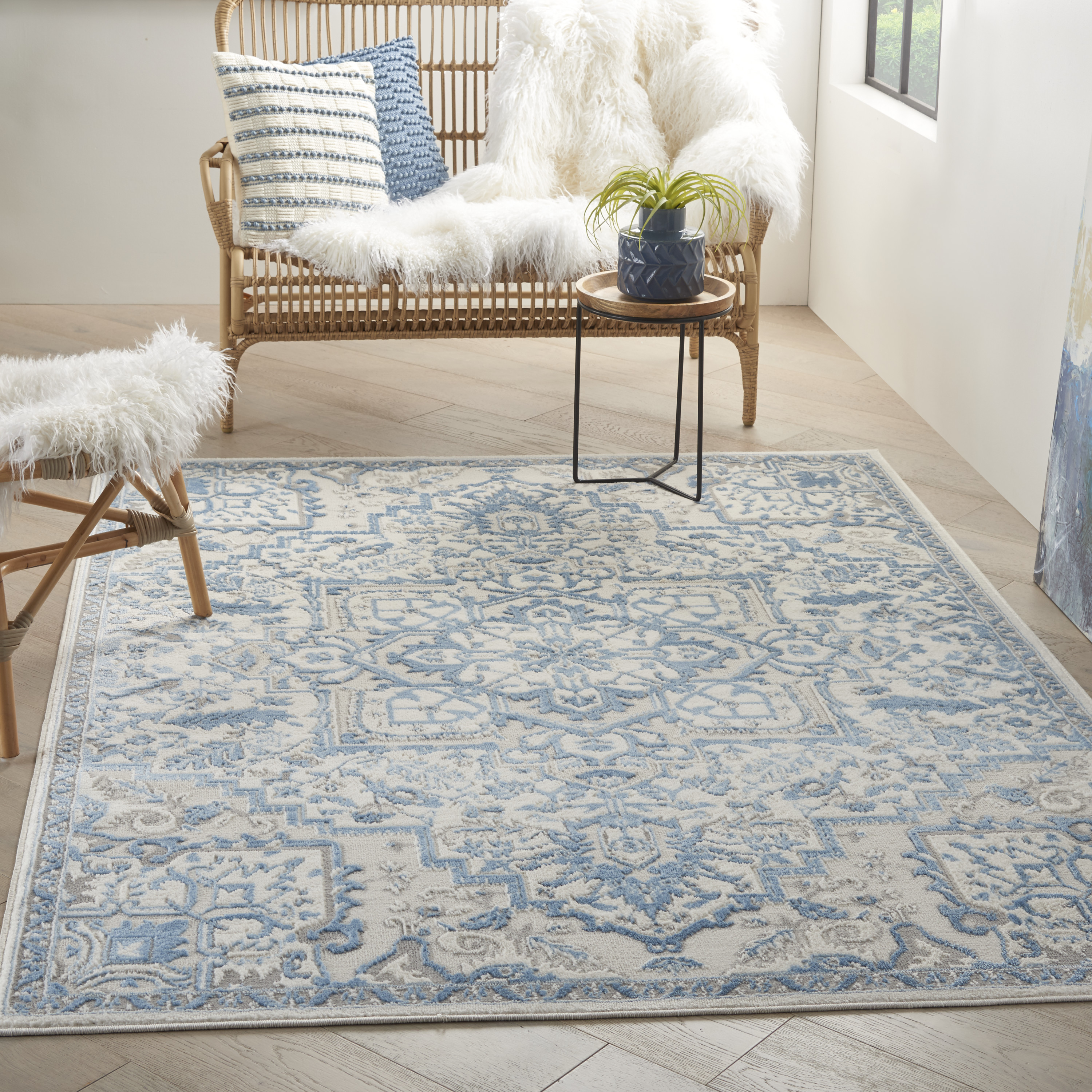 Nourison Elation 5'3" x 7'3"  Rug