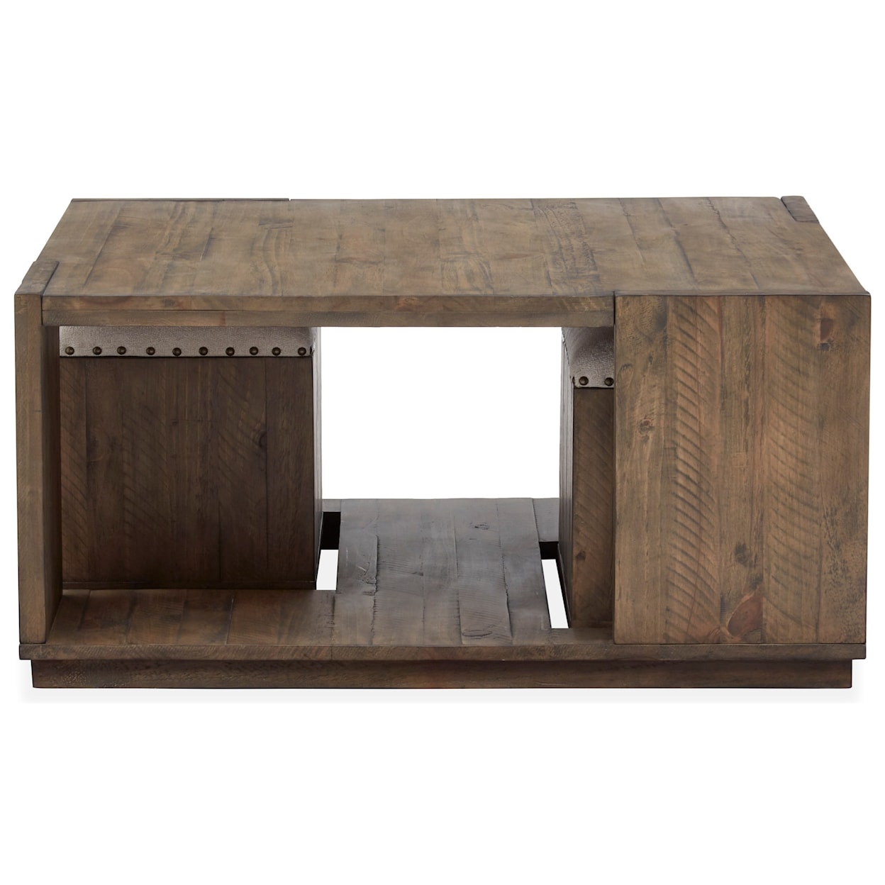 Magnussen Home Leighton Occasional Tables Square Cocktail Table