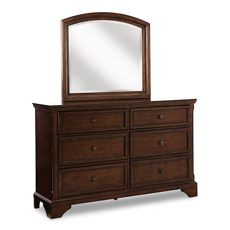 Dresser and Mirror