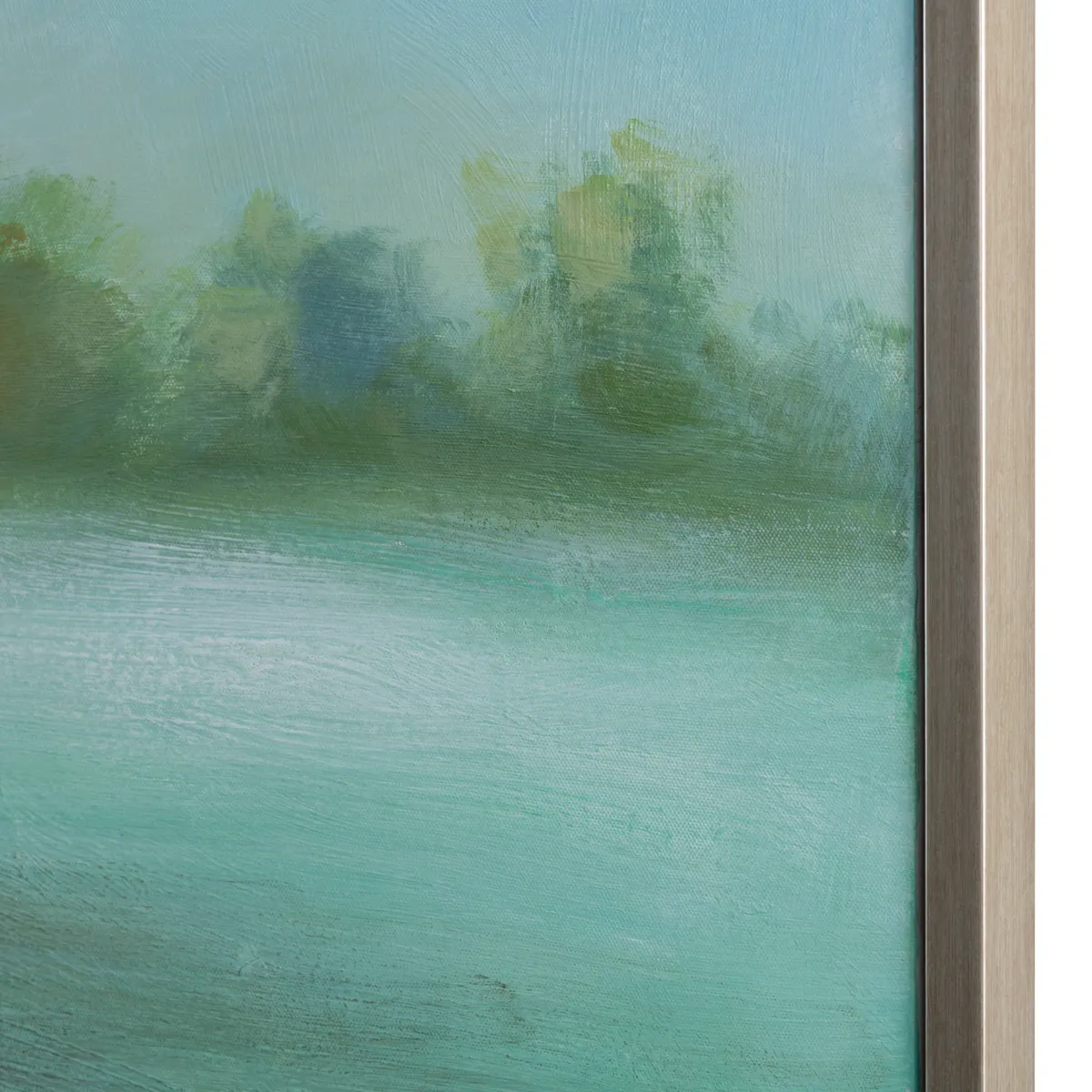 Green Paradise Oversized Painting on Canvas