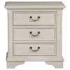 Libby Bayside Bedroom 3-Drawer Night Stand