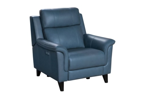 Mid-Century Modern Power Recliner with USB Port