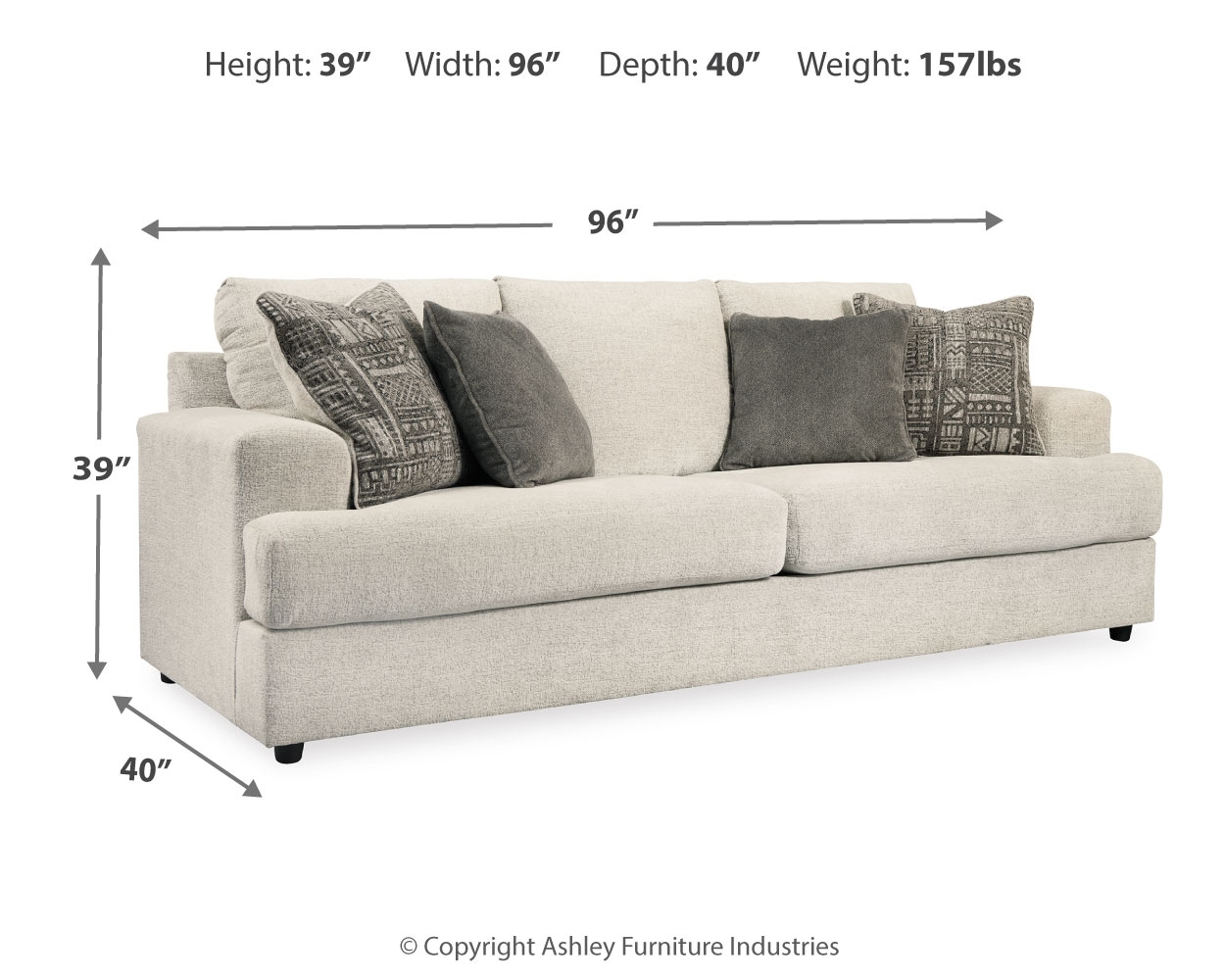 Signature Design by Ashley Soletren Sofa