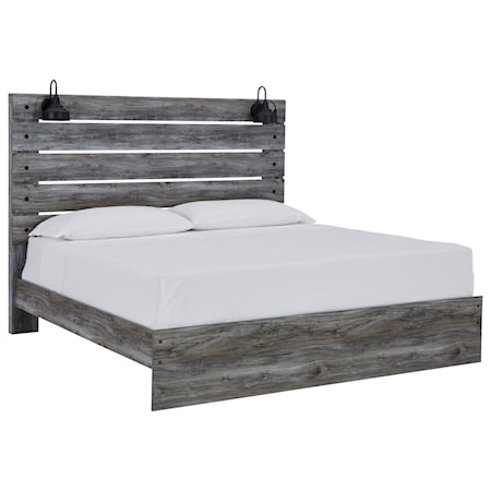 King Panel Bed