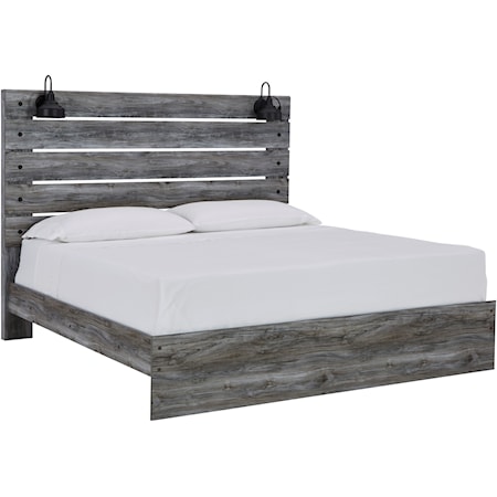 King Panel Bed