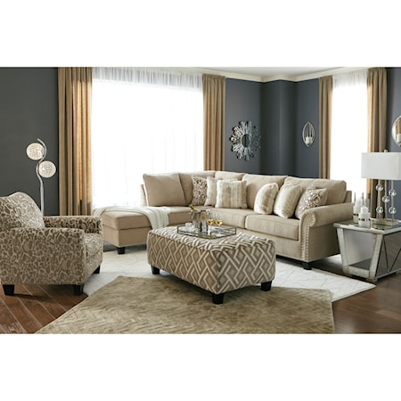 2-Piece Sectional with Left Chaise