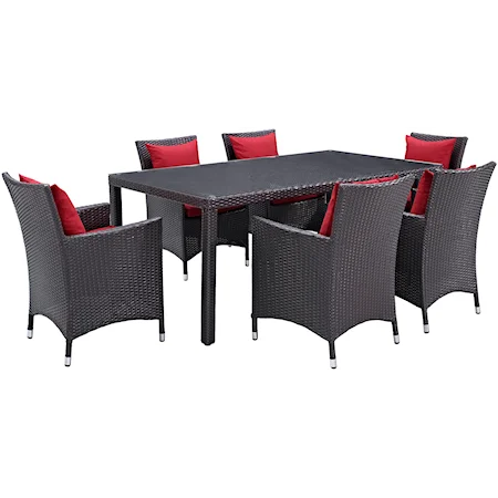 Outdoor 7 Piece Dining Set