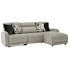 Signature Design by Ashley Colleyville 3-Piece Power Recl Sectional with Chaise