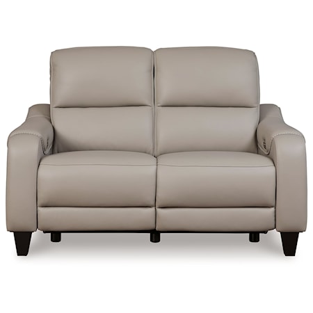 Pwr Rec Loveseat/Adj Headrest