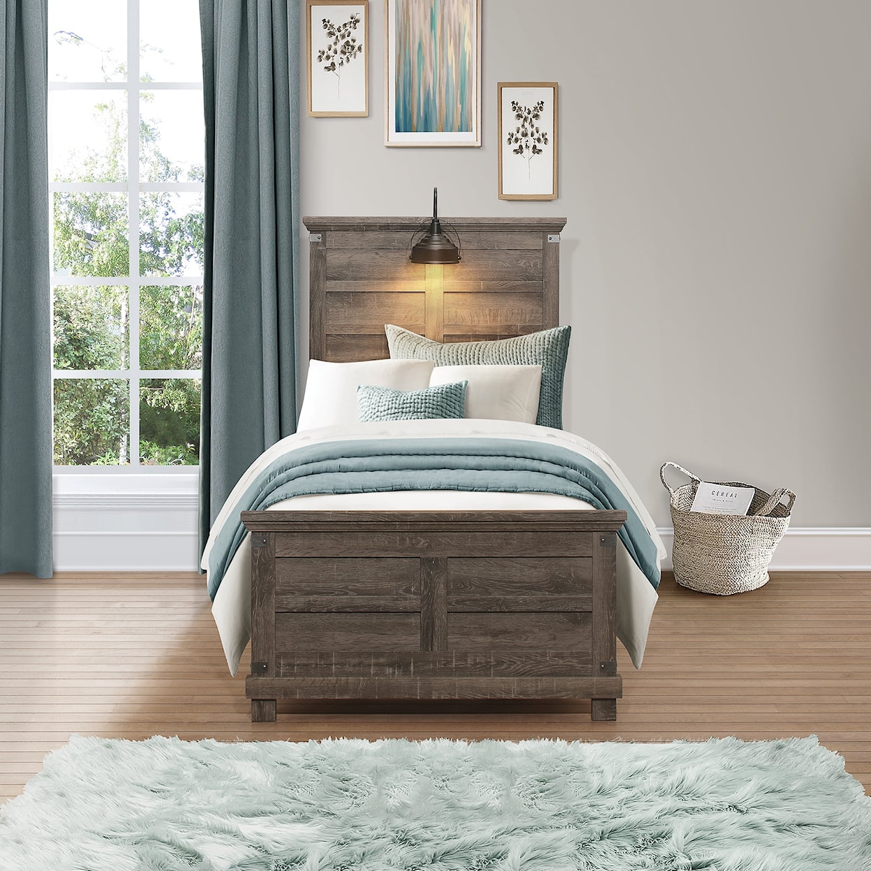 Libby Lakeside Haven Twin Panel Bed