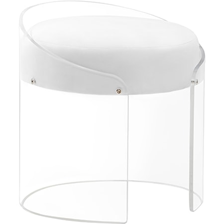 Acrylic Accent Stool