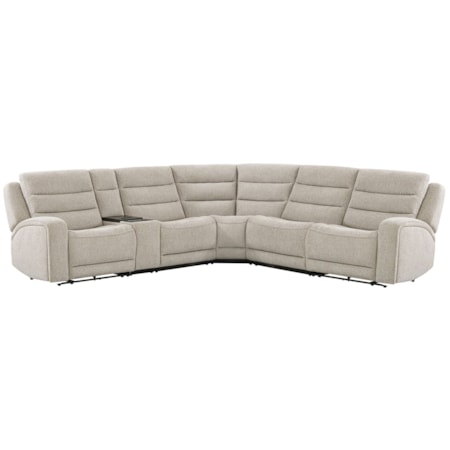 6-Piece Power Reclining Sectional