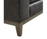 Bernhardt Bernhardt Living Noel Leather Sofa Without Pillows