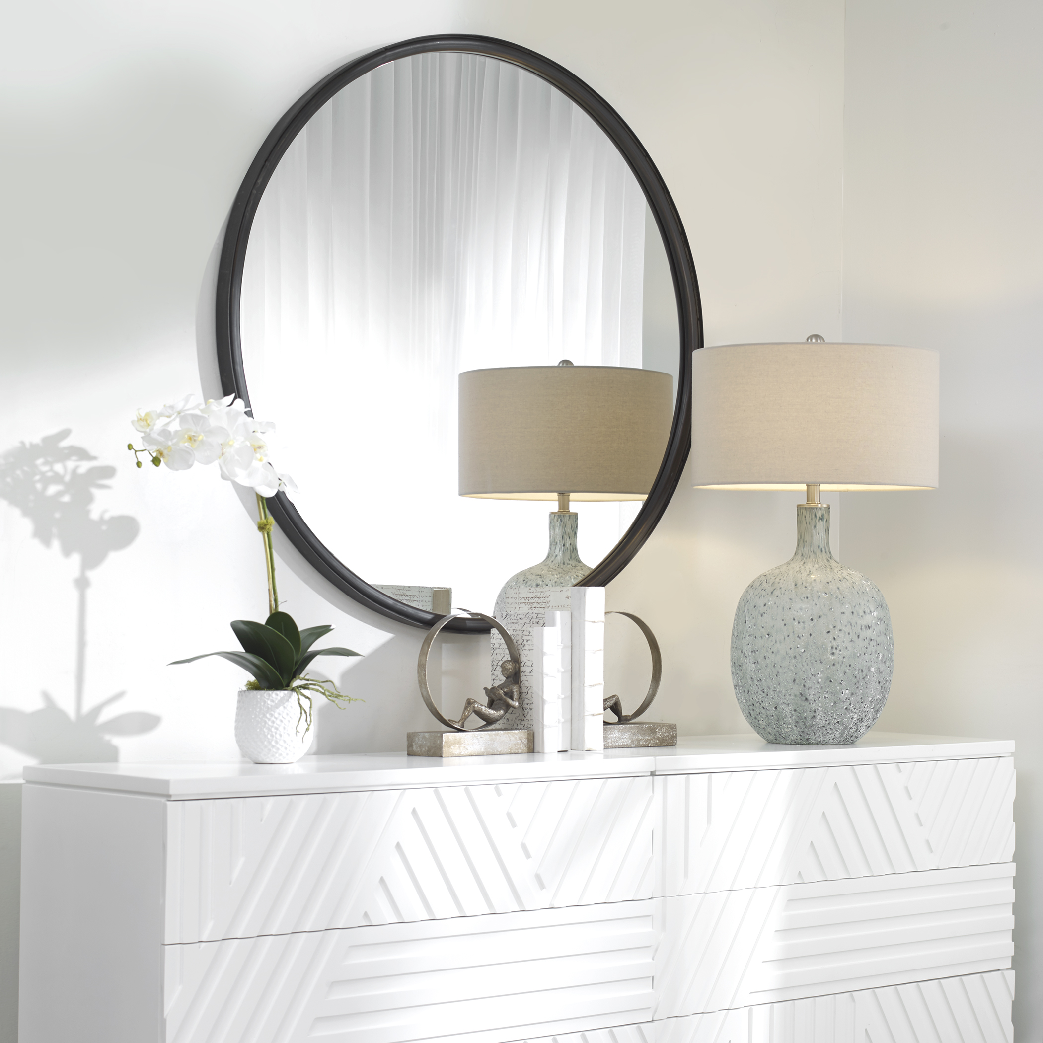 Uttermost Dawsyn Dawsyn Round Mirror