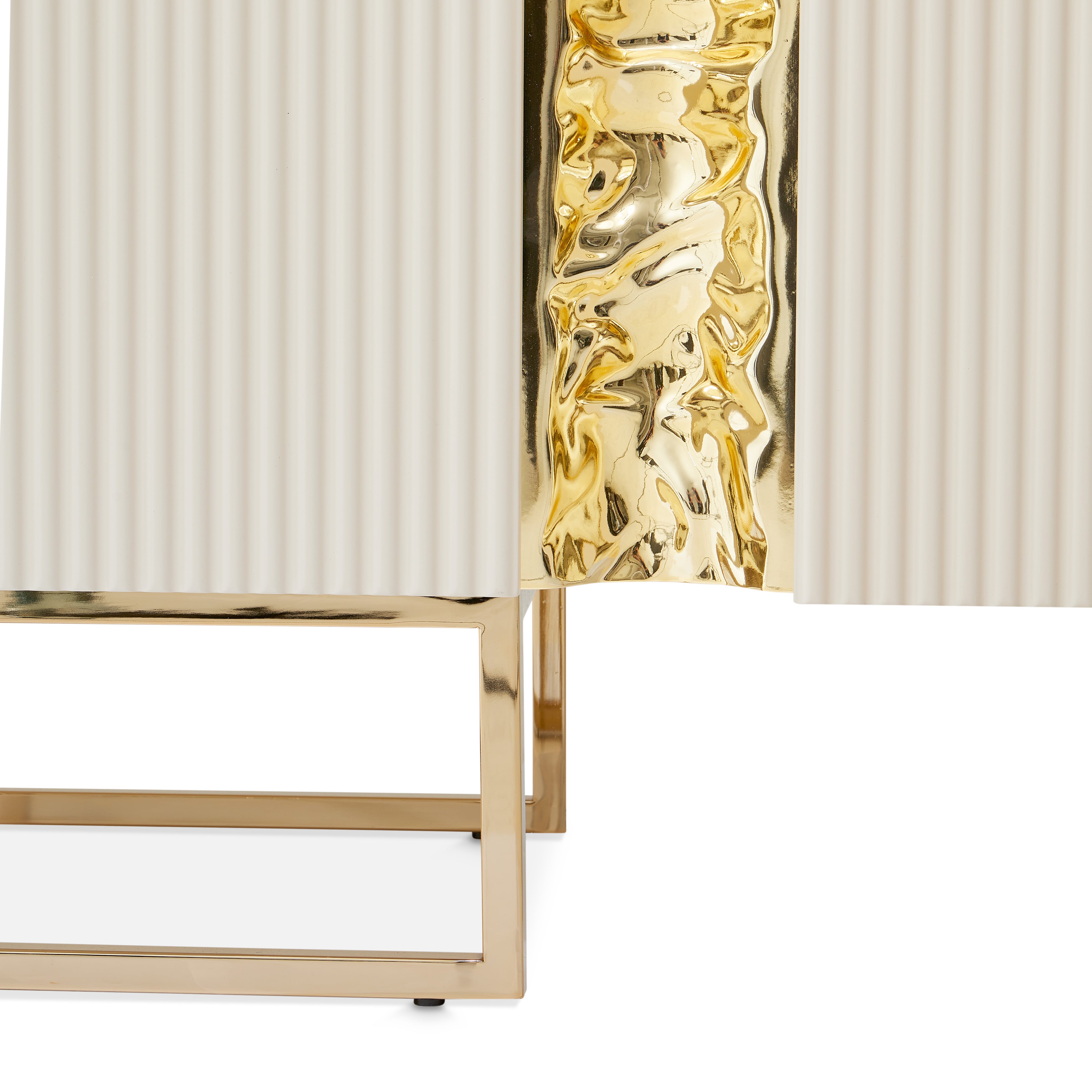 Michael Amini Lisbon Oval Console Table