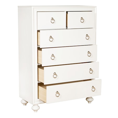 Youth 6-Drawer Bedroom Chest