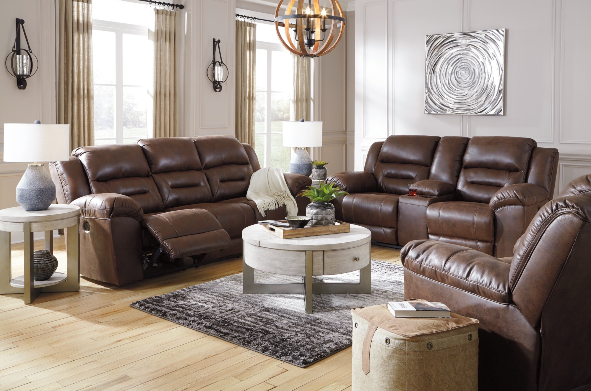 Signature Design by Ashley Stoneland Living Room Set
