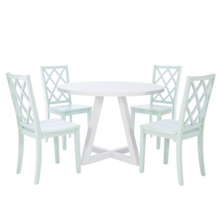 5-Piece Round Dining Set