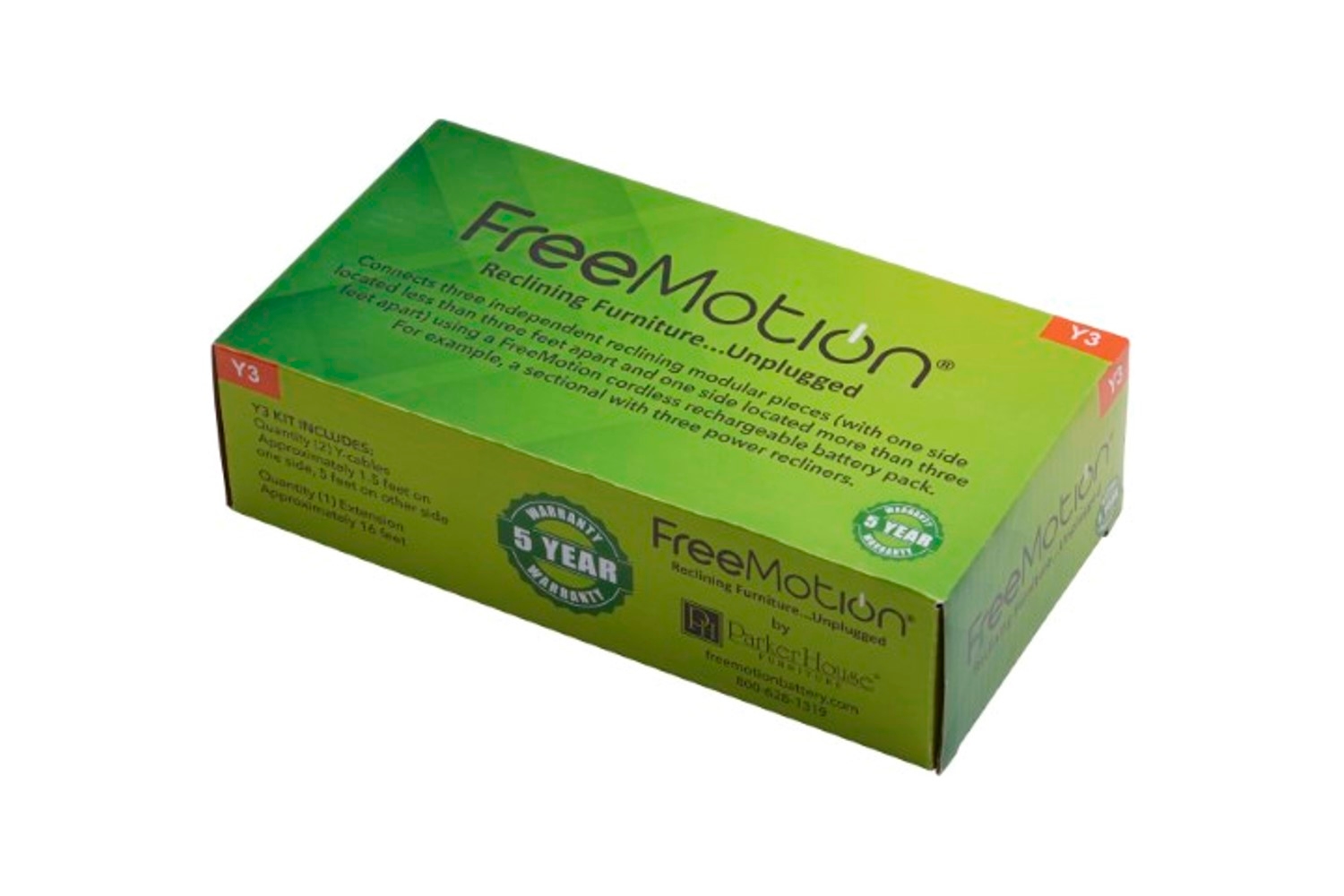 Parker Living Freemotion 7500Mah Battery, Bracket And Y3 Cable