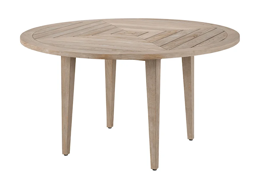 Coastal Living Outdoor Outdoor La Jolla Round Dining Table 54" by Universal at Zak's Home