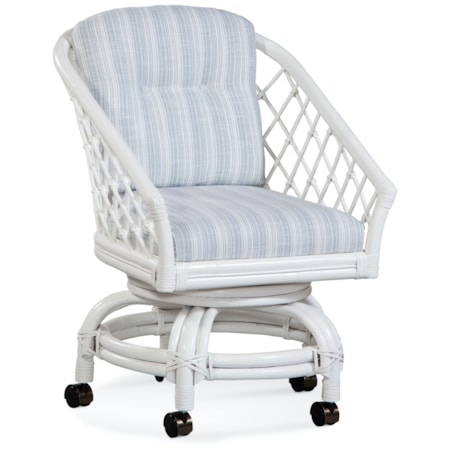Kent Swivel Rocker Dining/Game Chair