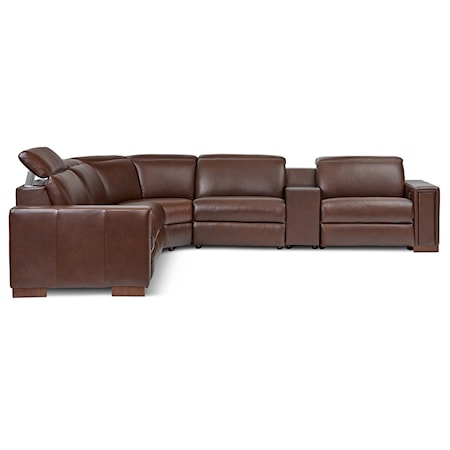 6-Piece Power Reclining Sectional Sofa