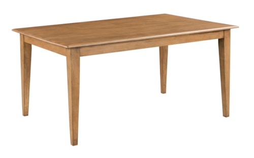 Traditional 60" Rectangular Dining Table