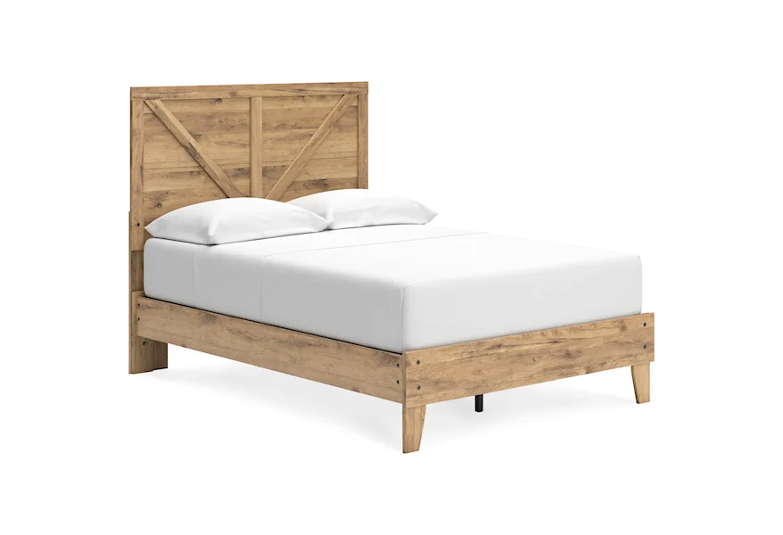 Larstin Full Panel Platform Bed by Signature Design by Ashley Furniture at Sam's Appliance & Furniture