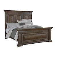 Traditional Queen Panel Bed