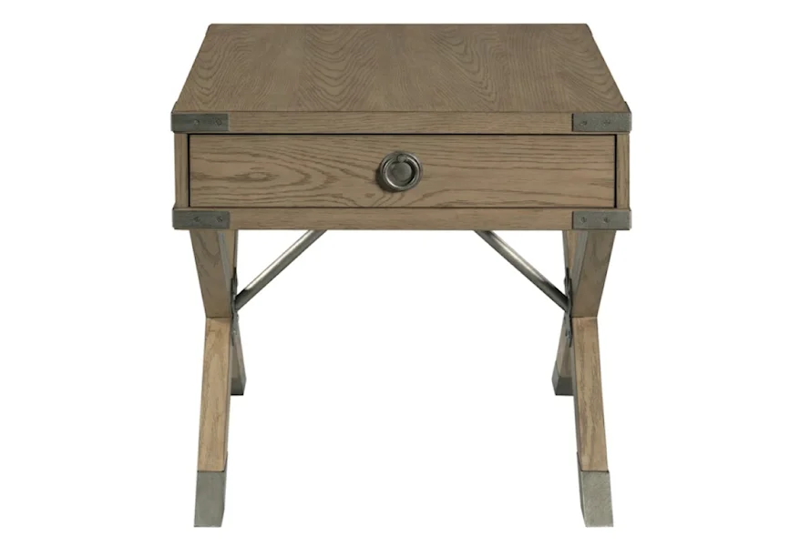 Crawford End Table by Hammary at Stoney Creek Furniture 