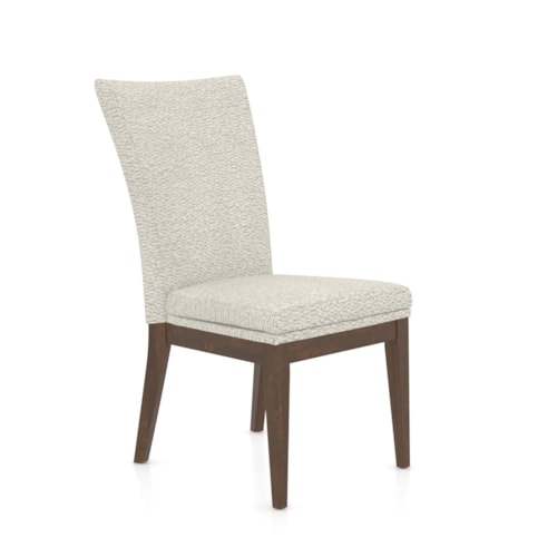 Transitional Customizable Upholstered Side Chair