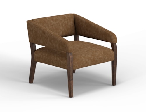 Contemporary Upholstered Armchair