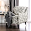 Furniture of America - FOA Dorset Floral Chair